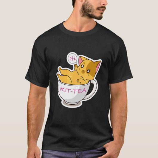 Kit Tee Katze Niedlich und Katze 5 (Vorderseite)