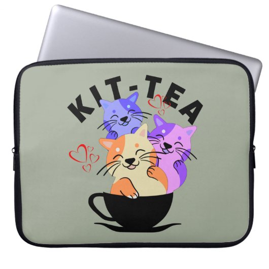 KIT TEE LAPTOPSCHUTZHÜLLE (Vorderseite)