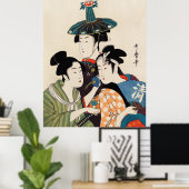 Kitagawa Utamaro 1 Poster (Heimbüro)