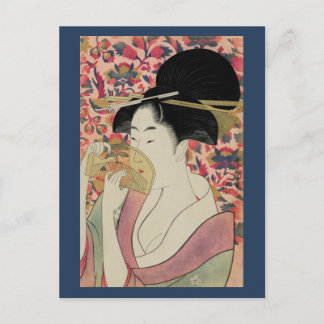 Kitagawa Utamaro 2 Postkarte