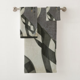 Kitagawa Utamaros japanisches Set für Handtuchhand