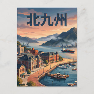 Kitakyushu Japan Postkarte
