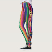 Kitch Fiesta Leggings Skull Serape Pants IHREN NAM (Links)