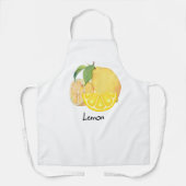 Kitchen apron with a fresh and refreshing lemon de schürze (Vorderseite)