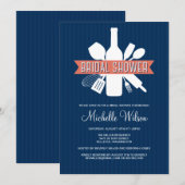 Kitchen Bouquet Bridal Dusche Einladung (Vorne/Hinten)
