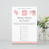 Kitchen Brautparty Game PRINIERT (Stehend Vorderseite)