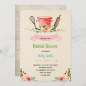 Kitchen Brautparty Party Einladung (Vorne/Hinten)