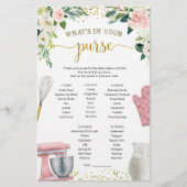 Kitchen Brautparty Was ist in deinen Handspielen? (Vorderseite)