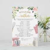 Kitchen Brautparty würde sie lieber Spiele (Stehend Vorderseite)