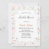 Kitchen Bridal Dusche Einladung (Vorderseite)