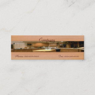 Kitchen Business Card Mini Visitenkarte