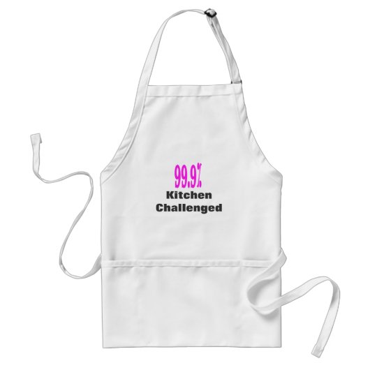 Kitchen Challenged Apron  For the Bad Cook! Schürze (Vorne)