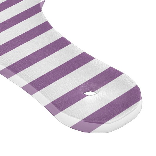 Kitchen classic lilac stripes Klassisch gestreift Schneidebrett (Ecke)