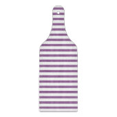 Kitchen classic lilac stripes Klassisch gestreift Schneidebrett (Vorderseite)