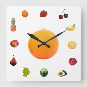 Kitchen Clock Quadratische Wanduhr