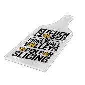Kitchen Closed For Pickleball Slicing Allowed Schneidebrett (Ecke)