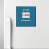 Kitchen Closed Funny Personalisiert Magnet