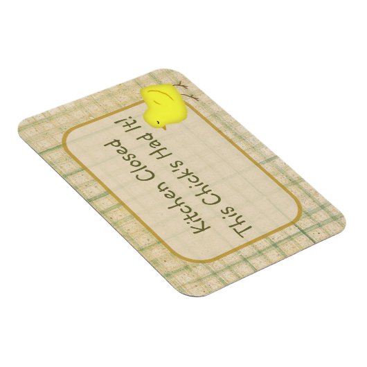Kitchen Closed Magnet (Rechte Seite)