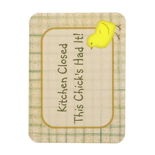 Kitchen Closed Magnet (Vertikal)