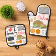 Kitchen Comfort: Filz-Pot-Holder & Oven-Mitt-Gesch