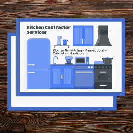 Kitchen Contractor Visitenkarte