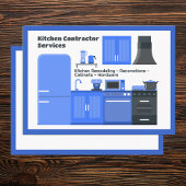 Kitchen Contractor Visitenkarte