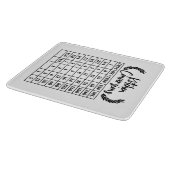 Kitchen Conversion Glass Cutting Board Schneidebrett (Ecke)