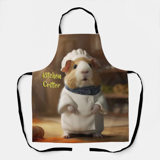 Kitchen Critter II Guinea Pig Apron Schürze (Vorderseite)