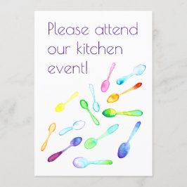 Kitchen Event Einladung