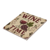Kitchen Farmhouse Decor Wine Time Fliese (Seite)