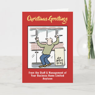 Kitchen Fitting Company Weihnachtskarte Feiertagskarte