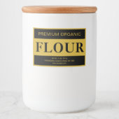 Kitchen Flour Label Custom Storage Sticker Lebensmitteletikett (Vorderseite)