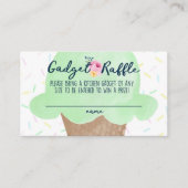 Kitchen Gadget Raffle Brautparty Beilagen Karten (Vorderseite)