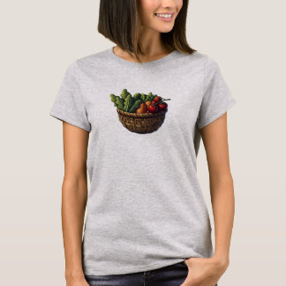 Kitchen Garden $0 Grocery Bill Retro Vintage Veget T-Shirt