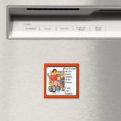 Kitchen Happy Funny Magnet Spaß (In Situ (Geschirrspüler))