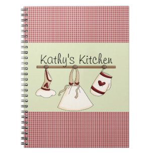 Kitchen Hearts Notebook Notizblock
