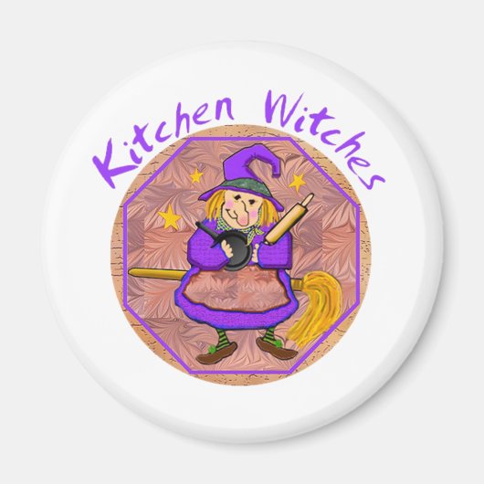 Kitchen Hexenmagnete Magnet (Vorne)
