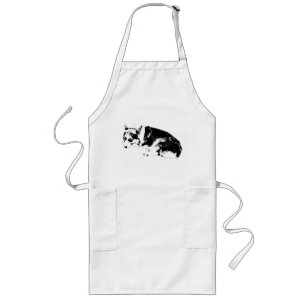 Kitchen Ink, Corgi Calm Lange Schürze
