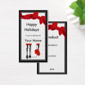 Kitchen Koch Happy Holidays Geschenk Tag (Schreibtisch)