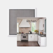 Kitchen Kühlschrank Magnet (Vorderseite/Rückseite)