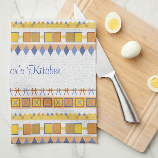 Kitchen lebhaften Muster-Onkels Handtuch (Viertel Falte)