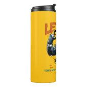 KITCHEN LET'S GOO LESSONS LEARN THERMAL TUMBLER THERMOSBECHER (Nach links gedreht)