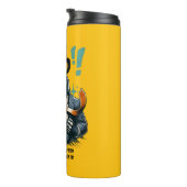 KITCHEN LET'S GOO LESSONS LEARN THERMAL TUMBLER THERMOSBECHER (Nach rechts gedreht)