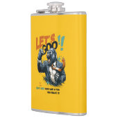 KITCHEN LET'S GOO LESSONS LEARN VINYL WRAP FLASK  FLACHMANN (Links)