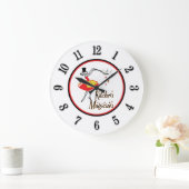 Kitchen Magician Black Retro Nummern Uhr (Zuhause)