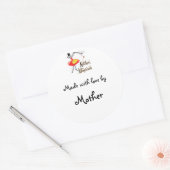 Kitchen Magician individuell anpassbare Kochsticke Runder Aufkleber (Umschlag)