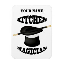 Kitchen Magician Koch Koch Custom Foto Magnet
