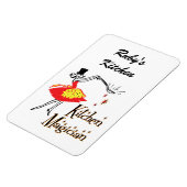 Kitchen Magician Retro Custom Kühlschrankmagnet Magnet (Linke Seite)