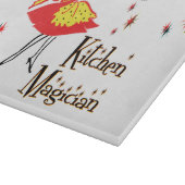 Kitchen Magician Retro Glas Cutting Board Schneidebrett (Ecke)