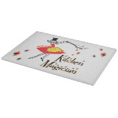 Kitchen Magician Retro Glas Cutting Board Schneidebrett (Ecke)